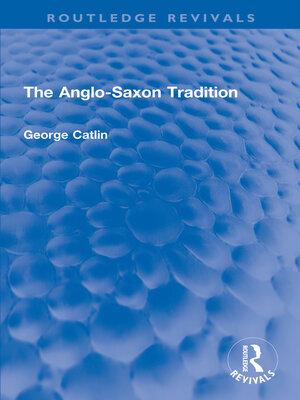 cover image of The Anglo-Saxon Tradition